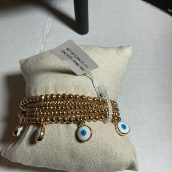 Gorgeous, House of Harlow 1960 gold tone stretch bracelets ❤️ - Picture 3 of 6